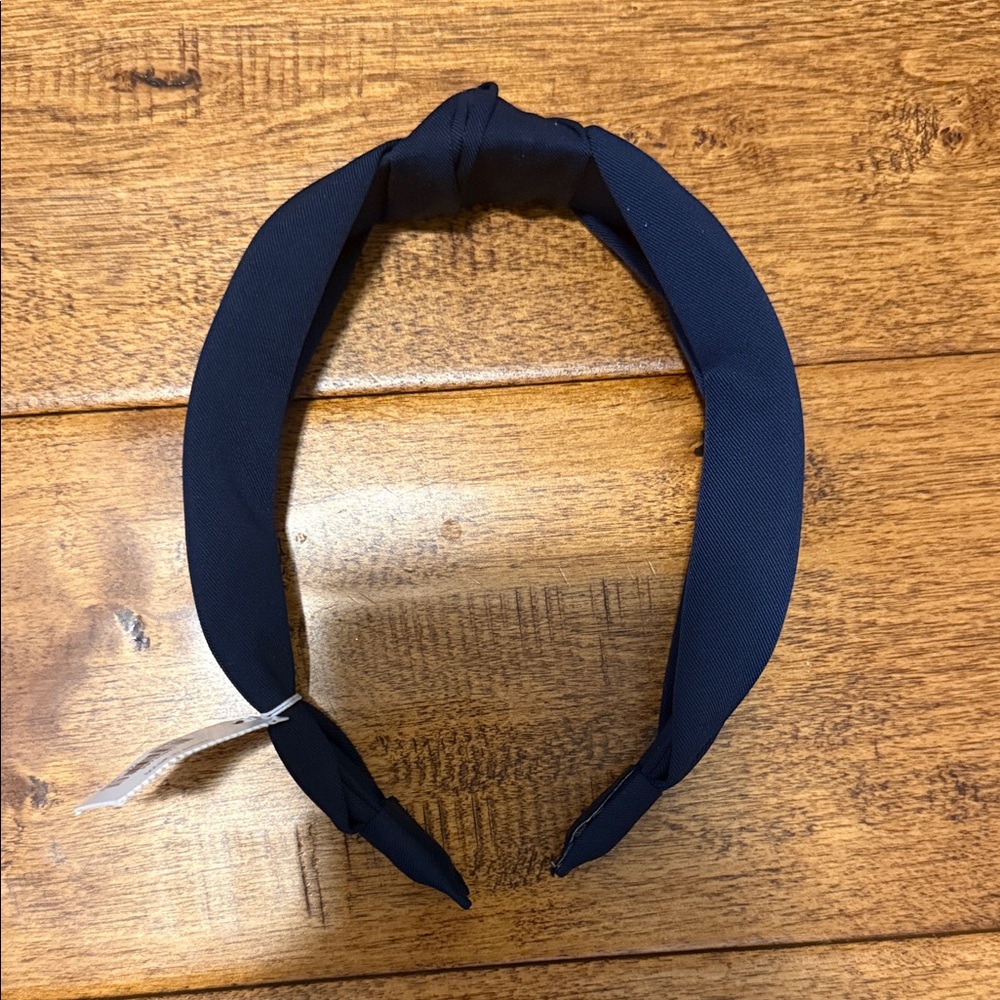 LOFT Knotted Navy Fabric Headband